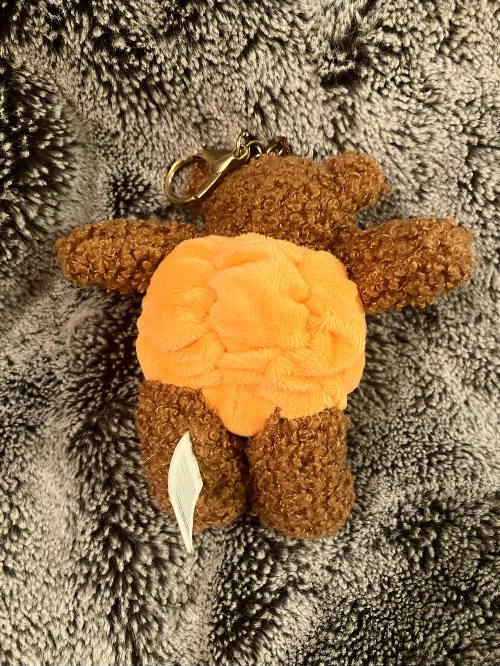 Sold American Eagle pumpkin teddy bear 🧸 bag charm